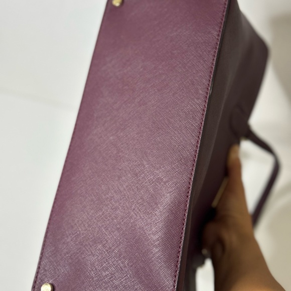 Kate Spade Purple Leather Zip Tote - Picture 7 of 16